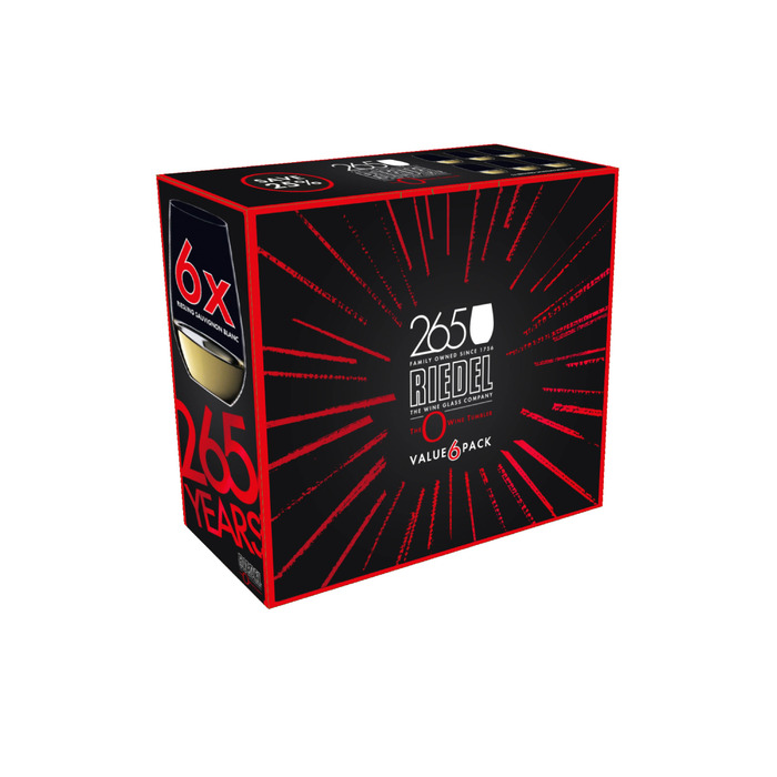 Набір келихів для вина 6 предмета Riesling / Sauvignon Blanc O Wine Tumbler Riedel