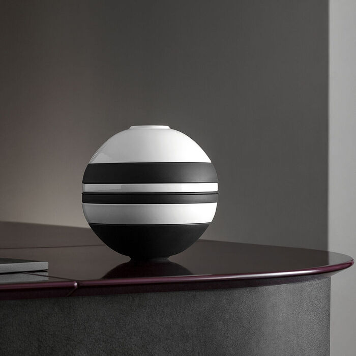 Набір тарілок 7 предметів Black White La Boule Villeroy & Boch