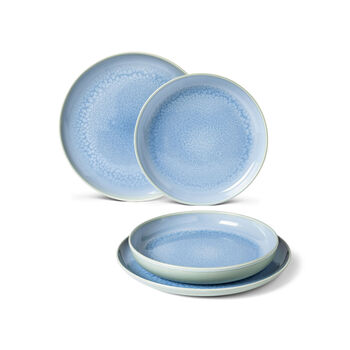 Набір столового посуду, 4 предмети, Бірюзовий Crafted Blueberry Villeroy & Boch