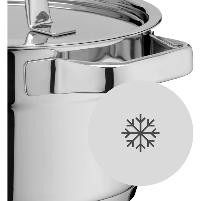 Набір каструль з кришками 9 предметів Compact Cuisine WMF