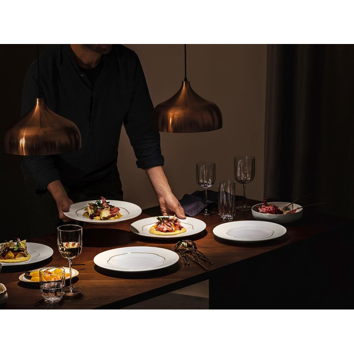 Тарелка плоская 28 см Sonetto Oro Rosenthal