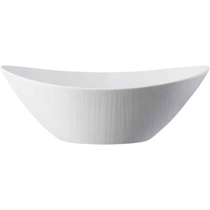 Сервировочное овальное блюдо 24 x 18 см белое Mesh Rosenthal