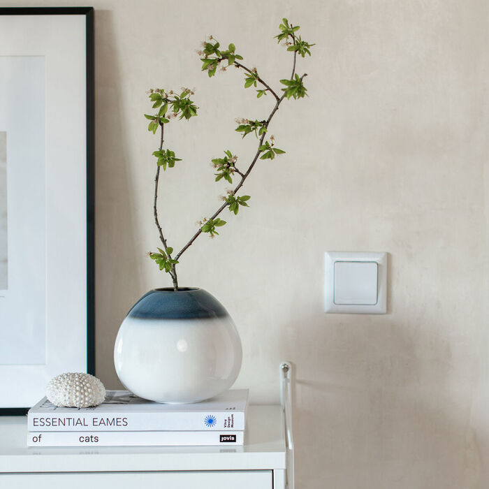 Ваза 13 см біла/синя Lave Home Villeroy & Boch