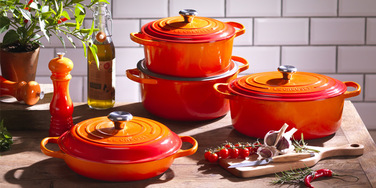 Гусятница / жаровня 29 см, помаранчевий Le Creuset