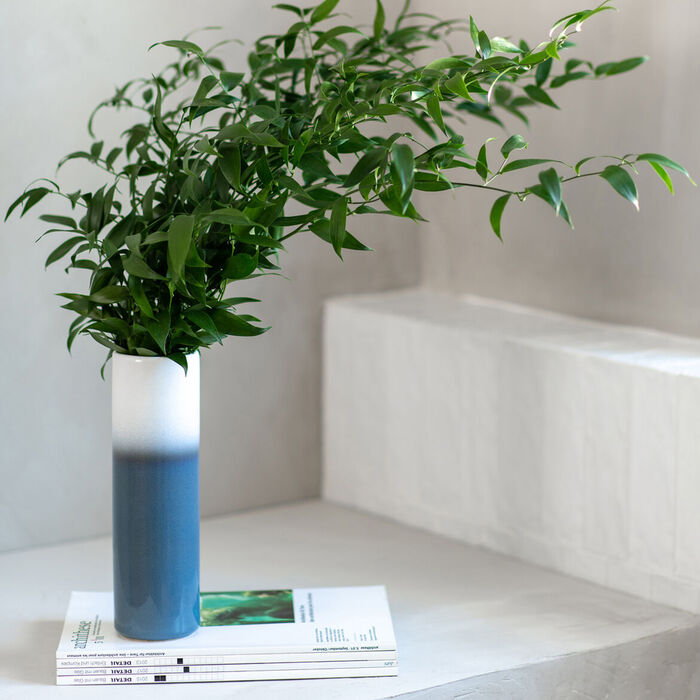 Ваза 25 см біла/синя Lave Home Villeroy & Boch