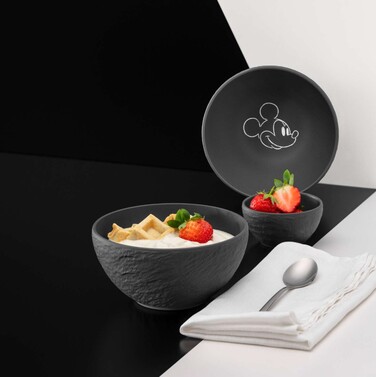 Соусник 60 мл черный Manufacture - Mickey Mouse Villeroy & Boch