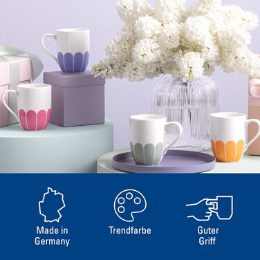 Кружка 290 мл, синий Fleur Villeroy & Boch