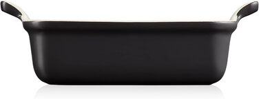 Форма для запікання прямокутна 1,1 л 19 см Glossy Black Le Creuset