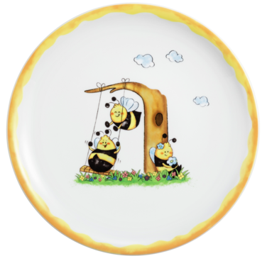 Тарілка обідня дитяча 25,5 см Compact Fleißige Bienen Seltmann Weiden