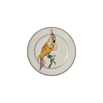 Тарілка для хліба 18 см Какаду IDYLLIA Swarovski x Rosenthal