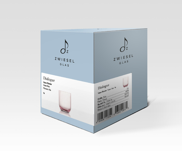 Ваза 12,4 см сиреневая Dialogue Zwiesel Glas