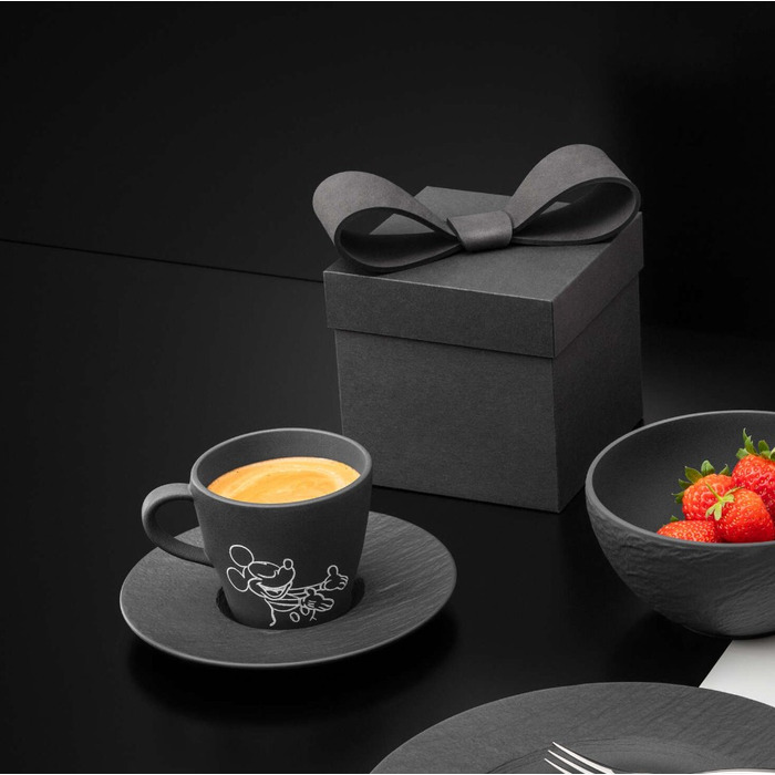 Чашка для кави 160 мл чорна Manufacture - Mickey Mouse Villeroy & Boch