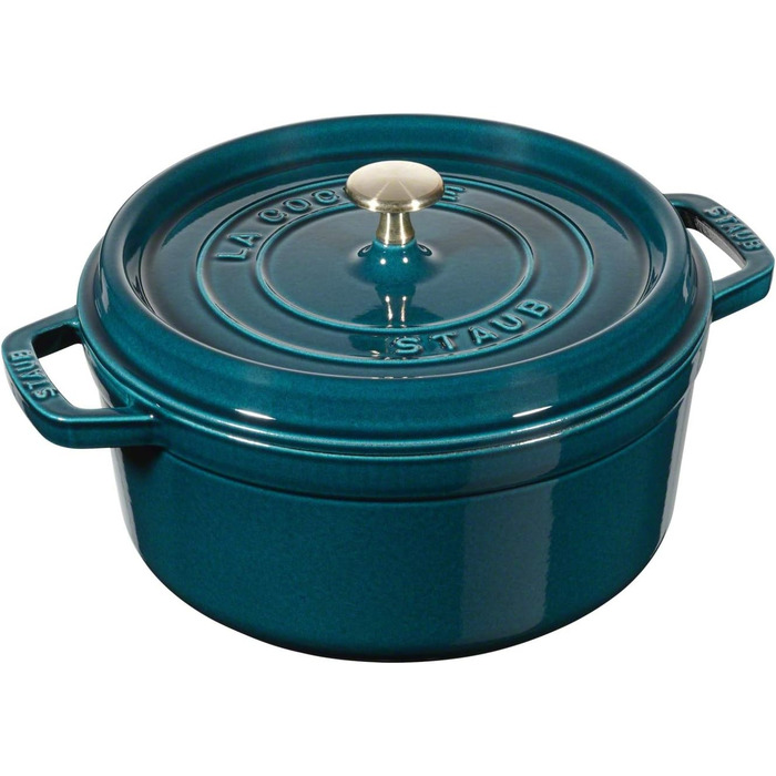 Каструля / жаровня 20 см з кришкою La Mer Staub
