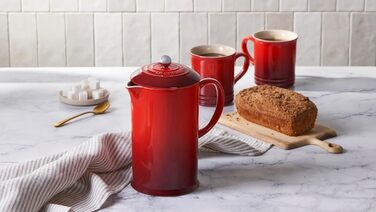 Френч-прес 0,8 л, вишневий Le Creuset