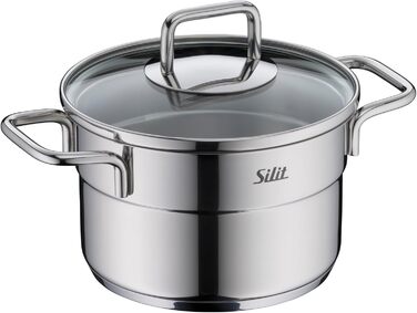 Набор из 4 мини-кастрюль со стеклянными крышками Extra Cook Mini Silit