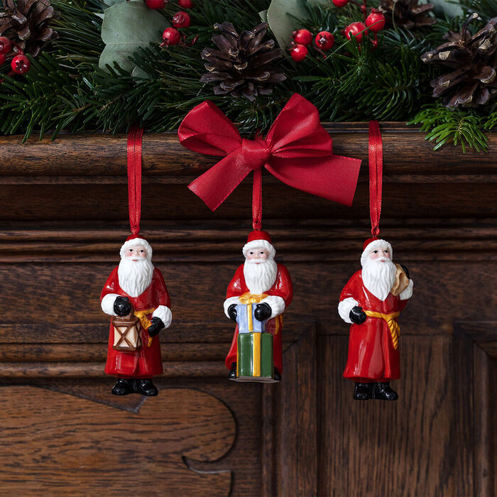 Набір ялинкових іграшок 3 предмета 8 x 3,5 см, Nostalgic Ornaments Villeroy & Boch