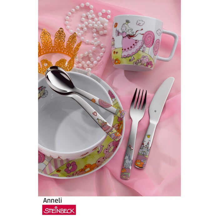 Набір дитячих столових приборів 4 предмета Prinzessin Annelli WMF