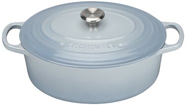 Гусятница / жаровня 27 см, блакитний Le Creuset
