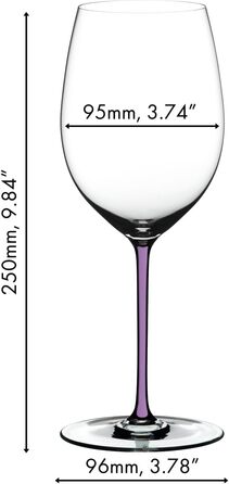Келих для Каберне 709 мл фіолетовий Fatto A Mano Performance, Riedel