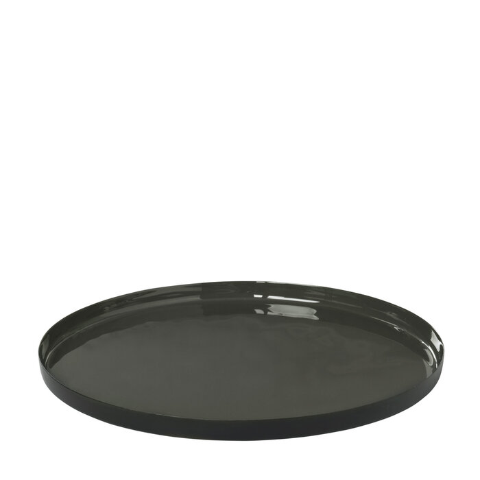 Підношення з поліпропілену 30 см Gunmetal Viso Blomus