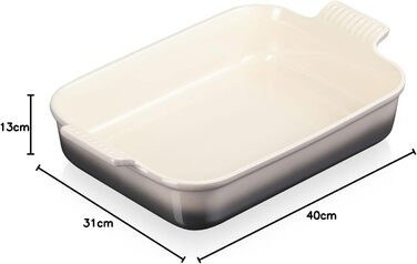 Форма для запікання прямокутна 4 л 32 см Flint Le Creuset