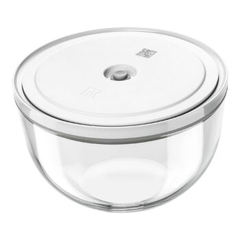 Миска з вакуумною кришкою 24 см, прозоре скло Fresh & Save Zwilling