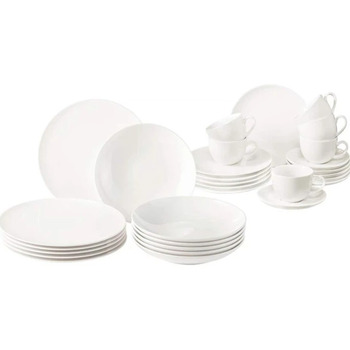 Набір столового посуду на 6 персон, 30 предметів, білі New Fresh Basic Villeroy & Boch