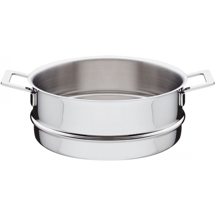 Парова вставка 24 см металік Pots Pans Alessi