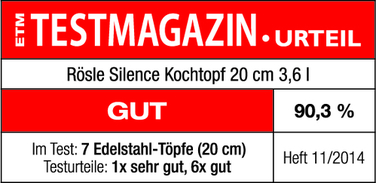 Кастрюля глубокая Ø 20 см Silence ® Rosle