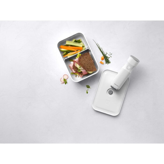 Ланч-бокс вакуумний L, біло-сірий Fresh & Save Zwilling