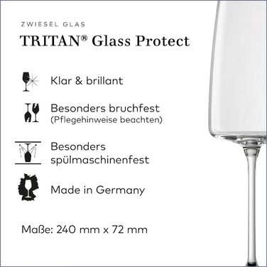 Келих для шампанського 388 мл набір 2 предмети Vivid Senses, Zwiesel Glas