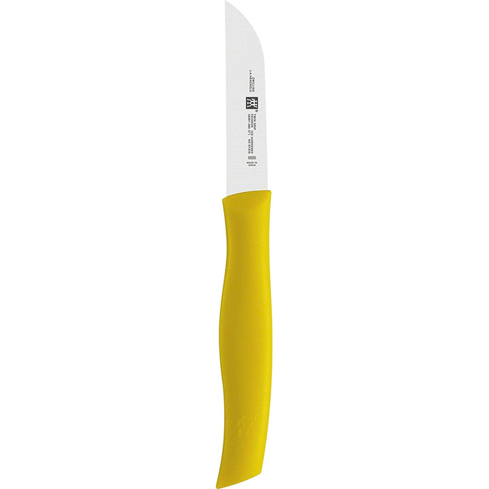 Ніж для чищення овочів 8 см жовтий Twin Grip Zwilling