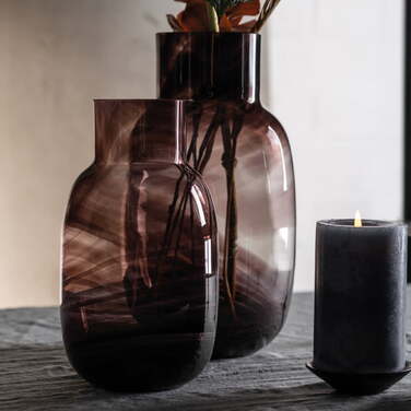 Ваза 27,7 см темно-коричнева Waters Zwiesel Glas
