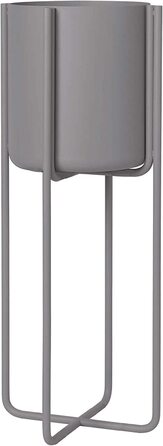 Горщик для рослин з підставкою 55 см Steel Gray Kena Blomus