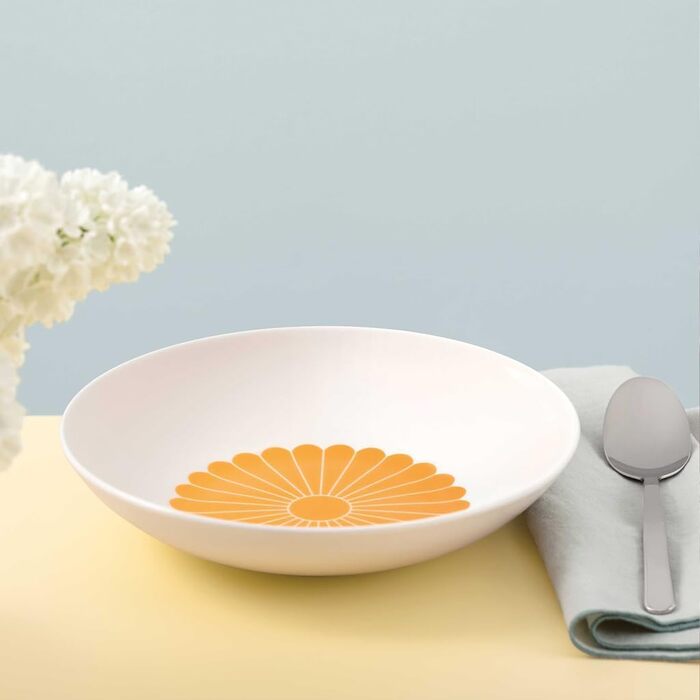 Миска для пасти 620 мл помаранчевий Fleur Villeroy & Boch