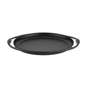 Сковорода гриль овальна 31 см, чорний Le Creuset