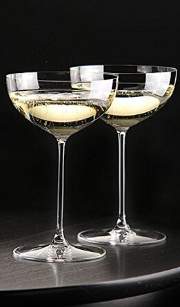 Набір келихів 2 шт, 240 мл COUPE / MOSCATO / MARTINI, кришталь, Veritas, Riedel