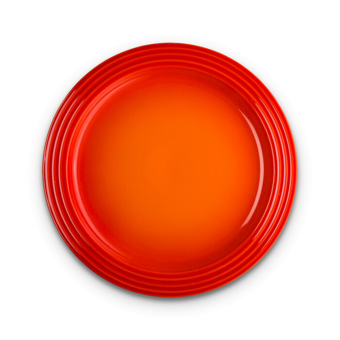 Тарілка для сніданку 21,8 см помаранчева Flame Le Creuset