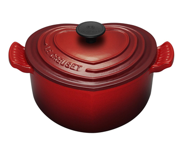 Каструля / жаровня в формі серця, вишневий 1,9 л Le Creuset