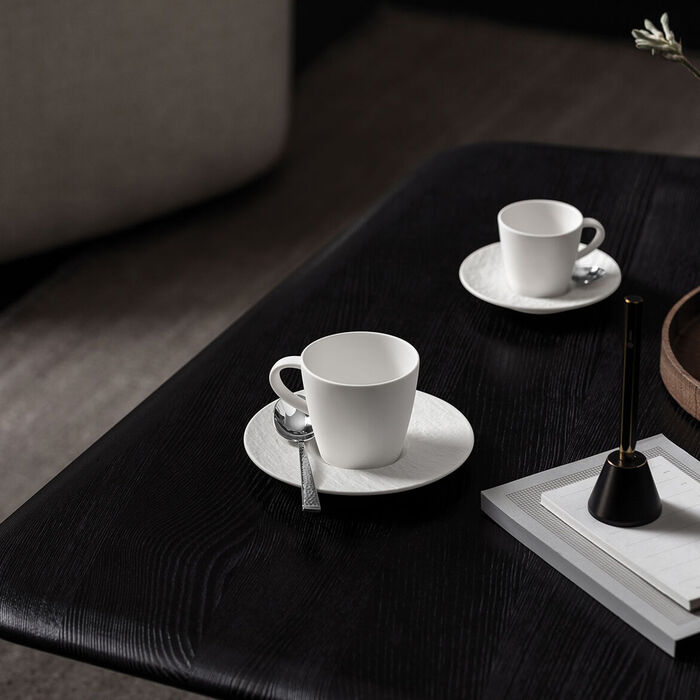 Кавова пара 220 мл Blanc Manufacture Rock Villeroy & Boch