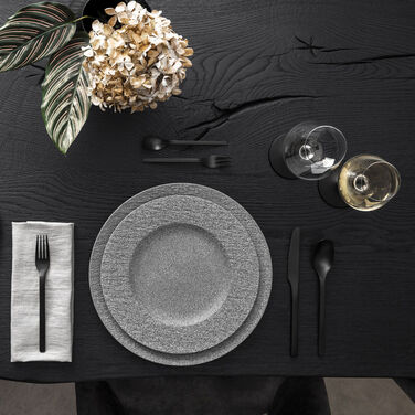 Тарілка для сніданку 22 см, сіра Manufacture Rock Granit Villeroy & Boch