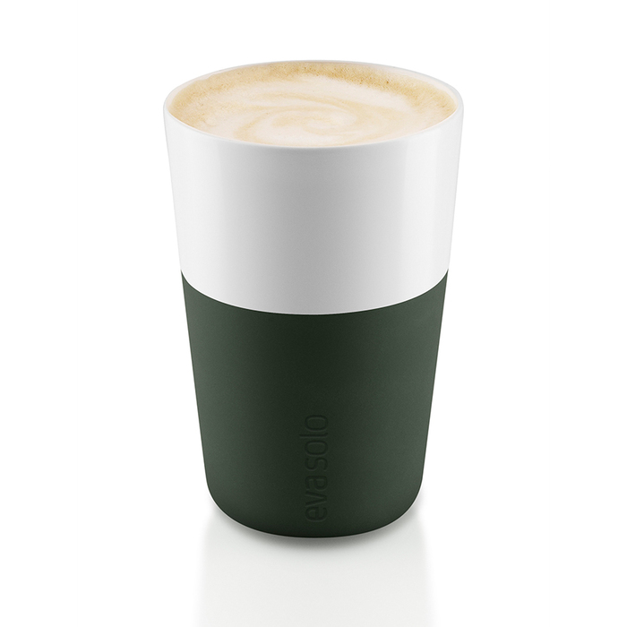 Набір кухлів для латте 360 мл темно-зелених Caffe Latte Eva Solo