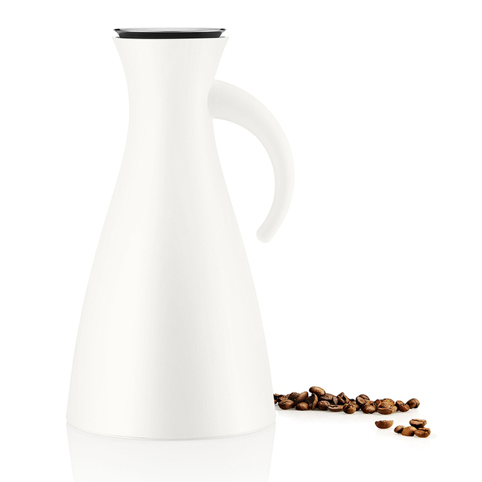 Кавовий вакуумний глечик 1 л білий глянець Kaffee-Isolierkanne Eva Solo