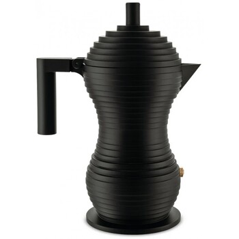 Кавоварка 300 мл Чорна Pulcina Alessi