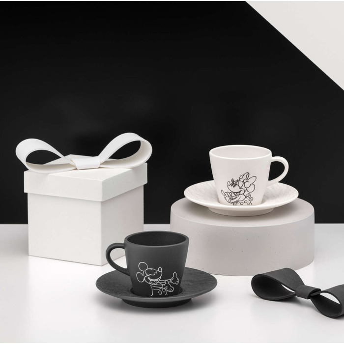 Чашка для еспресо 60 мл чорна Manufacture - Mickey Mouse Villeroy & Boch