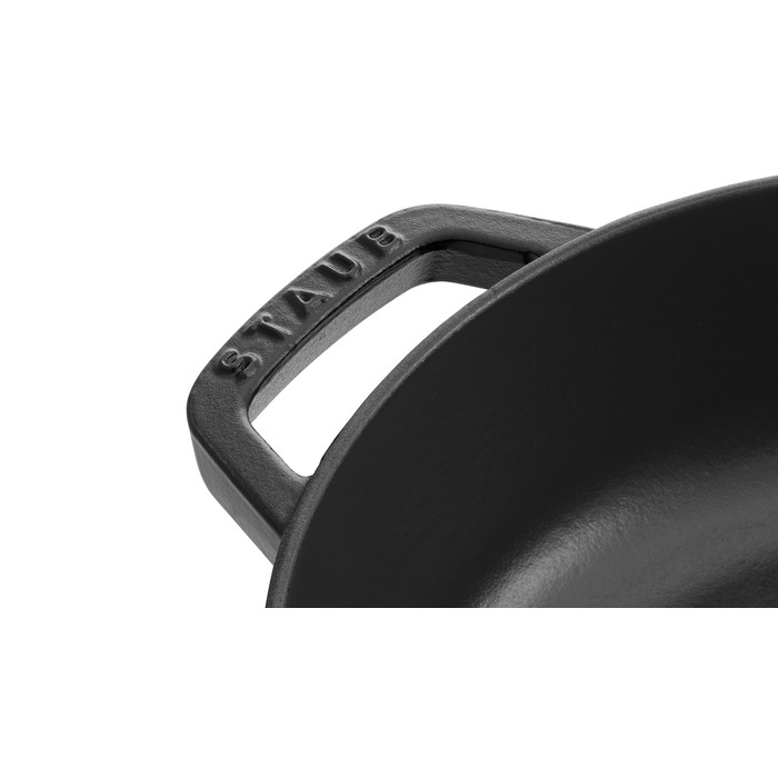 Чавунна жаровня Chistera з кришкою 28 см, чорна Staub