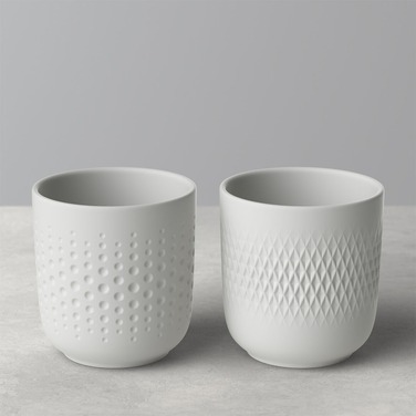 Набір з 2 кружок 0,29 л White Manufacture Collier Villeroy & Boch