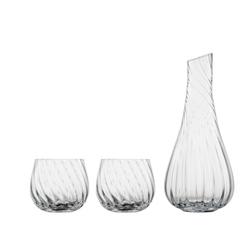 Графін для води та келихи, набір 3 предмети, Manoa Zwiesel Glas