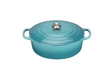 Гусятница / жаровня 31 см, бірюзовий Le Creuset