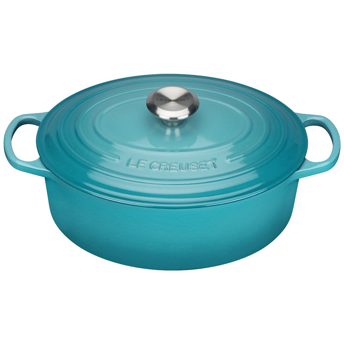 Гусятница / жаровня 29 см, бірюзовий Le Creuset